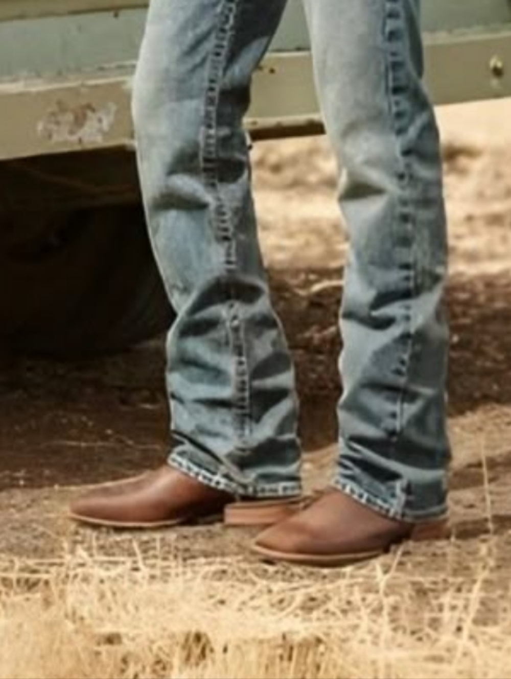 NWTs Ariat Hi Stepper Senero Pecan Brown Embossed Western Boots-size 9.5 EE - Picture 5 of 16